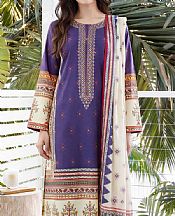 Purple Lawn Suit