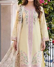 Cream Lawn Suit