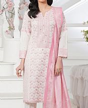 Limelight Off White/Pink Lawn Suit- Pakistani Designer Lawn Suits