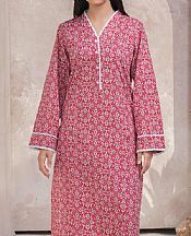 Limelight Red/Off White Lawn Suit (2 Pcs)- Pakistani Lawn Dress