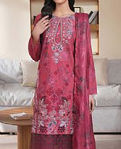 Limelight Cranberry Lawn Suit- Pakistani Lawn Dress