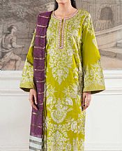 Limelight Lime Green Lawn Suit- Pakistani Designer Lawn Suits