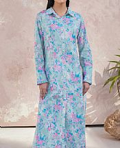 Limelight Sky Blue Lawn Kurti- Pakistani Designer Lawn Suits