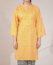 Limelight Golden Yellow Lawn Suit (2 Pcs)- Pakistani Lawn Dress