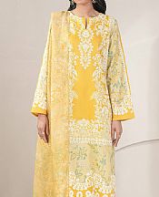Limelight Yellow Lawn Suit- Pakistani Lawn Dress