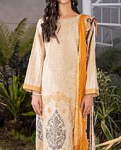 Ivory Jacquard Suit (2 Pcs)- Pakistani Designer Lawn Dress