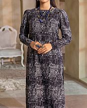 Black Khaddar Suit (2 Pcs)- Pakistani Winter Dress