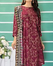 Crimson Cambric Suit- Pakistani Winter Clothing