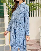 Baby Blue Cambric Kurti- Pakistani Winter Clothing