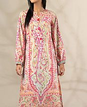 Limelight Multicolor Cambric Kurti- Pakistani Designer Lawn Suits