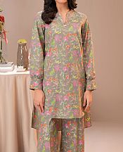 Limelight Grey Cambric Kurti- Pakistani Winter Dress