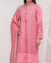 Limelight Pink Khaddar Suit- Pakistani Winter Dress