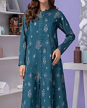 Limelight Teal Lawn Kurti- Pakistani Lawn Dress