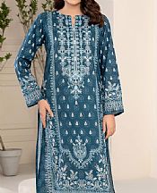 Limelight Teal Lawn Kurti- Pakistani Designer Lawn Suits