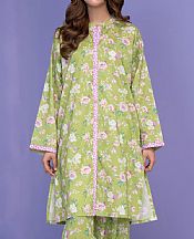Limelight Pale Olive Green Lawn Kurti- Pakistani Designer Lawn Suits