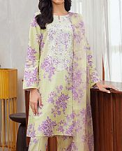 Green Mist Lawn Suit
