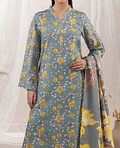 Limelight Light Blue Khaddar Suit- Pakistani Winter Dress