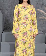 Limelight Yellow Khaddar Suit (2 Pcs)- Pakistani Winter Dress