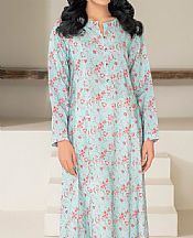 Limelight Sky Blue Khaddar Kurti- Pakistani Winter Clothing