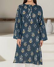 Limelight Pickled Bluewood Khaddar Kurti- Pakistani Winter Dress