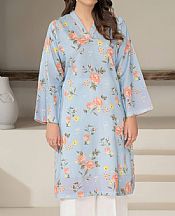 Limelight Pale Aqua Khaddar Kurti- Pakistani Winter Clothing