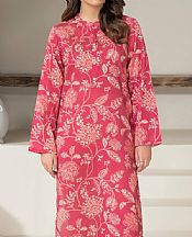 Limelight Warm Pink Khaddar Kurti- Pakistani Winter Clothing