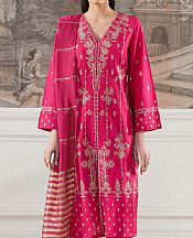 Pink Lawn Suit