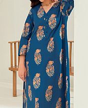 Denim Blue Lawn Kurti
