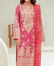 Pink Lawn Suit