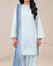 Pale Blue Lawn Suit