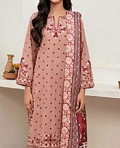 Limelight Pink Khaddar Suit- Pakistani Winter Clothing