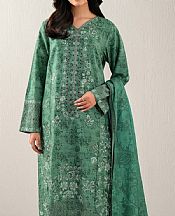 Limelight Sea Green Khaddar Suit- Pakistani Winter Clothing