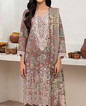 Limelight Dusty Pink Khaddar Suit- Pakistani Winter Dress