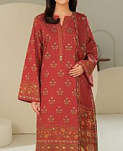 Limelight Pale Carmine Lawn Suit- Pakistani Lawn Dress