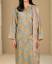 Limelight Grey Khaddar Suit- Pakistani Winter Dress