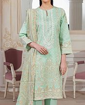 Mint Green Lawn Suit