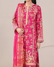 Hot Pink Lawn Suit
