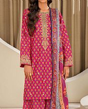 Cerise Pink Lawn Suit