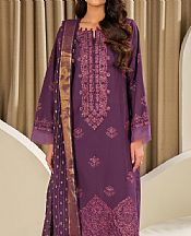 Plum Purple Lawn Suit