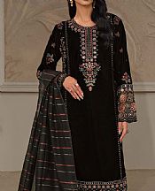 Limelight Black Velvet Suit- Pakistani Winter Dress