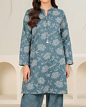 Bluish Grey Lawn Suit (2 Pcs)