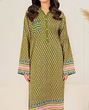 Olive Green Lawn Kurti