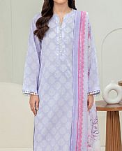 Lavender Lawn Suit (2 Pcs)