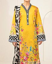 Golden Yellow Lawn Suit