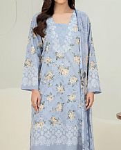 Cloudy Blue Lawn Suit