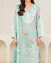 Summer Green Lawn Suit