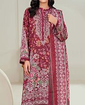 Light Burgundy Lawn Suit
