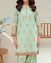 Mint Green Lawn Suit (2 Pcs)