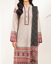 Limelight Grey/Black Slub Lawn Suit- Pakistani Lawn Dress
