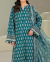 Limelight Teal Lawn Suit- Pakistani Lawn Dress